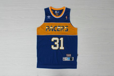 Maillot De Basket Indiana Pacers Reggie Miller 31 Engrener New show Bleu